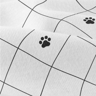 Dog Paw Print Diamond Modern Jersey