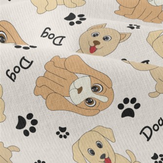 Brown Puppy Doodle Modern Jersey