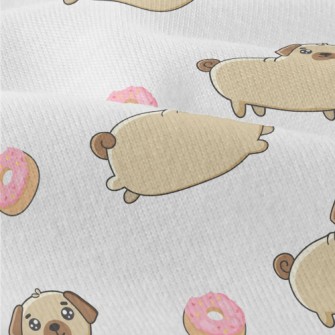 Pug And Donuts Modern Jersey