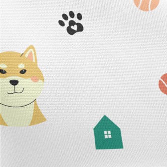 Emotional Shiba Inu Pongee
