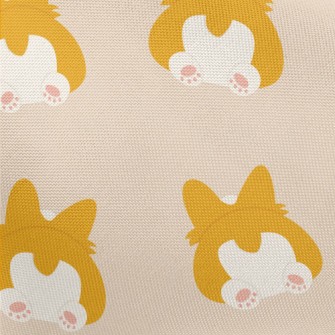 Cute Corgi Butt Pongee