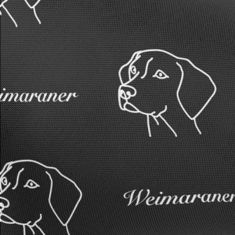 Simple Weimaraner Pongee