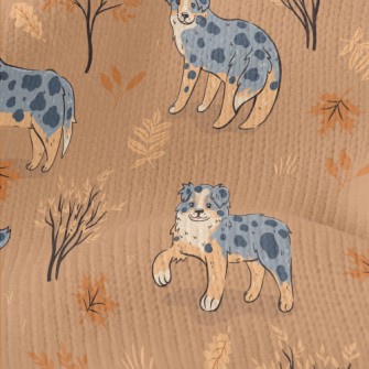 Autumn Sheepdog Stretch Jersey