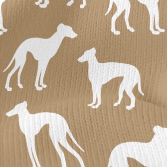 Greyhound Silhouette Stretch Jersey