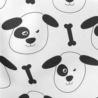 Children&#39;s Drawing Style D Lightweight Cotton Poplin