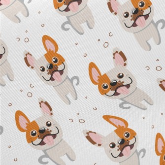 Naughty Bulldog Midweight Cotton Poplin