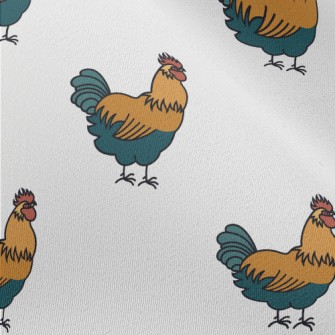 Farm Rooster Chiffon