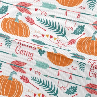 Celebrate Thanksgiving Waterproof Oxford