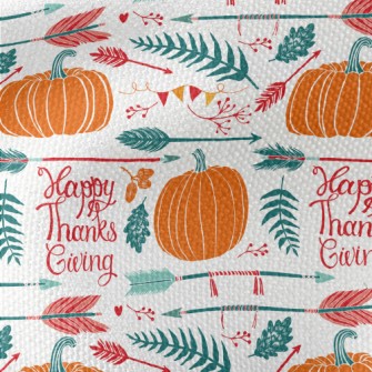Celebrate Thanksgiving Waterproof Canvas