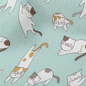 Hand Drawn Lively Cat Terry