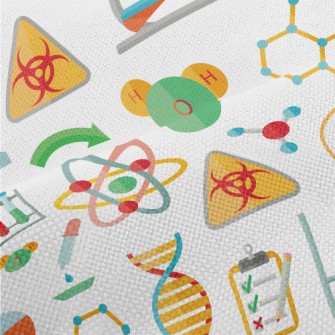 Chemical Research Symbols Performance Linen