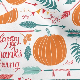 Celebrate Thanksgiving Micro Fleece