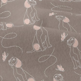 Beagle Watching Butterflies Modern Jersey