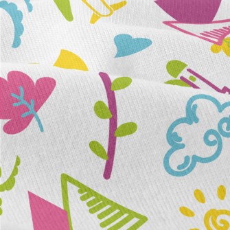 Colorful Travel Around The Wor Modern Jersey
