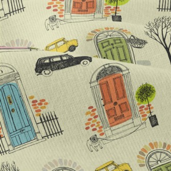 Hand Painted Colorful Door Modern Jersey