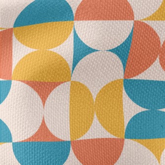 Colorful Abstract Geometric Pa Waterproof Canvas