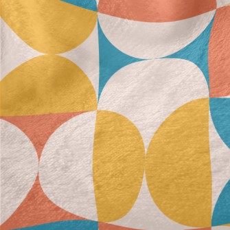 Colorful Abstract Geometric Pa Minky