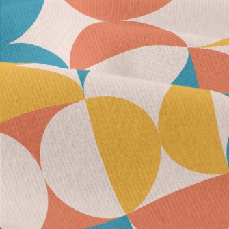 Colorful Abstract Geometric Pa Modern Jersey