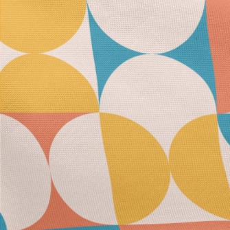 Colorful Abstract Geometric Pa Pongee