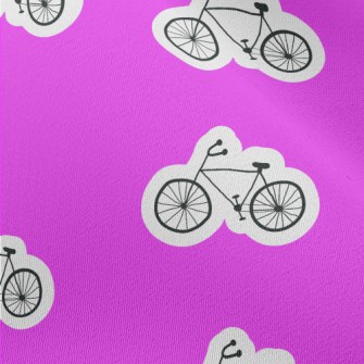 Simple Lines Bicycle Chiffon