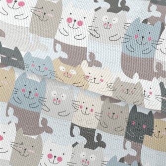 Clumsy And Silly Mermaid Cat Waterproof Oxford