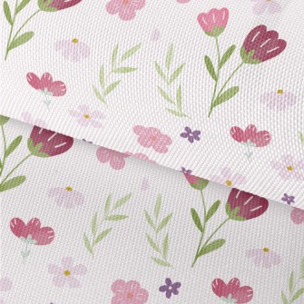 Simple Texture Flowers Waterproof Oxford