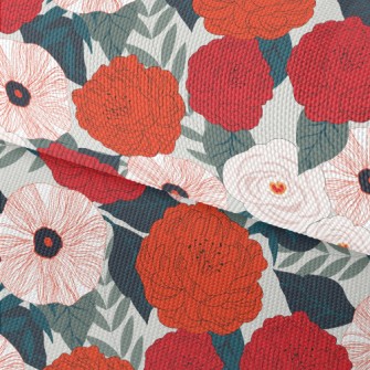 Exquisite And Stunning Flowers Waterproof Oxford