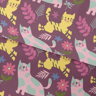 Cats With Different Patterns Waterproof Oxford