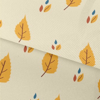 Simple Color Leaves Waterproof Oxford