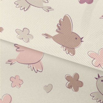 Simple Color Blocks Of Birds A Waterproof Oxford