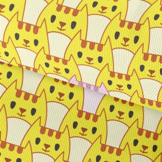 There Is A Pink Cat Among Yell Waterproof Oxford