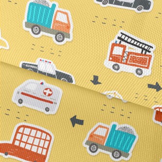 Children&#39;s Cute Car Waterproof Oxford