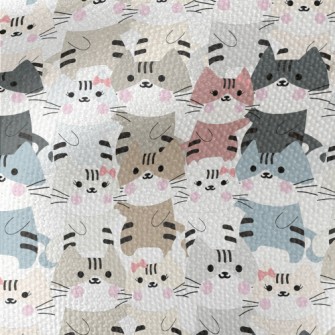 Couple Of Cats Waterproof Canvas