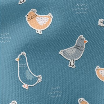3D Children&#39;s Various Bird Waterproof Canvas