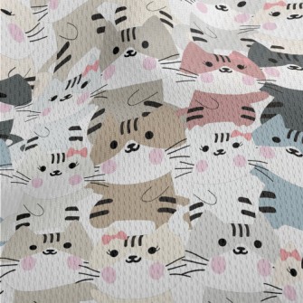 Couple Of Cats Athletic Mesh Flat Back