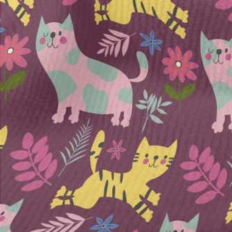 Cats With Different Patterns Terry