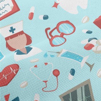 Medical Profession Pattern Performance Linen