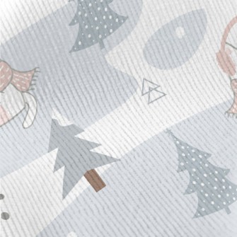 Cold Winter Scarf Cat Standard Corduroy