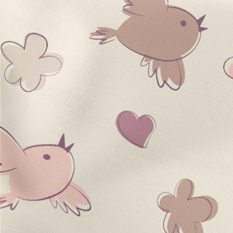 Simple Color Blocks Of Birds A Stretch Ponte