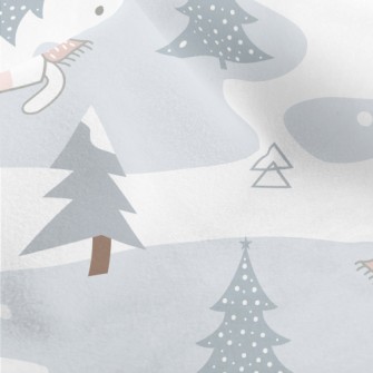 Cold Winter Scarf Cat Micro Fleece