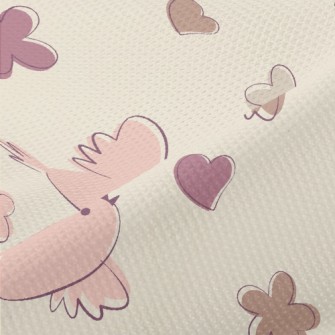 Simple Color Blocks Of Birds A Piqué