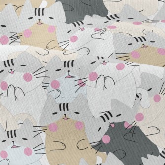 Lazy Blush Cat Modern Jersey