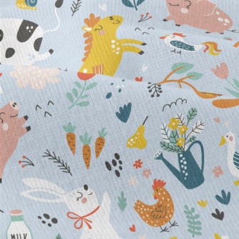 Happy Jumping Animals Modern Jersey