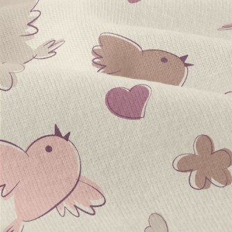 Simple Color Blocks Of Birds A Modern Jersey