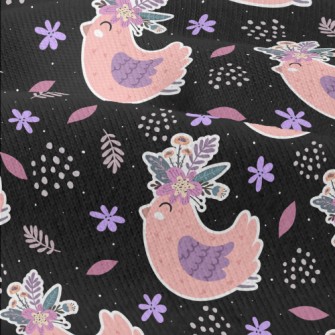 Bird Wearing A Wreath Modern Jersey