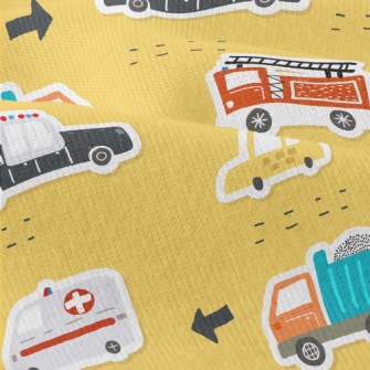 Children&#39;s Cute Car Modern Jersey