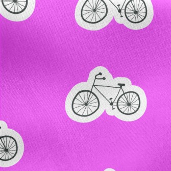 Simple Lines Bicycle Jersey Backed Fleece