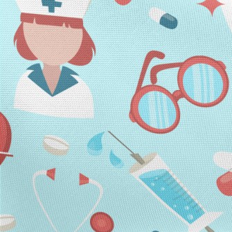 Medical Profession Pattern Pongee