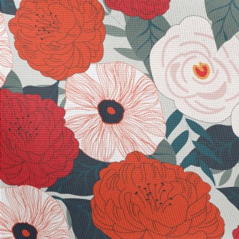 Exquisite And Stunning Flowers Pongee