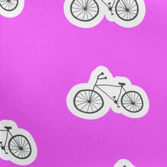 Simple Lines Bicycle Pongee